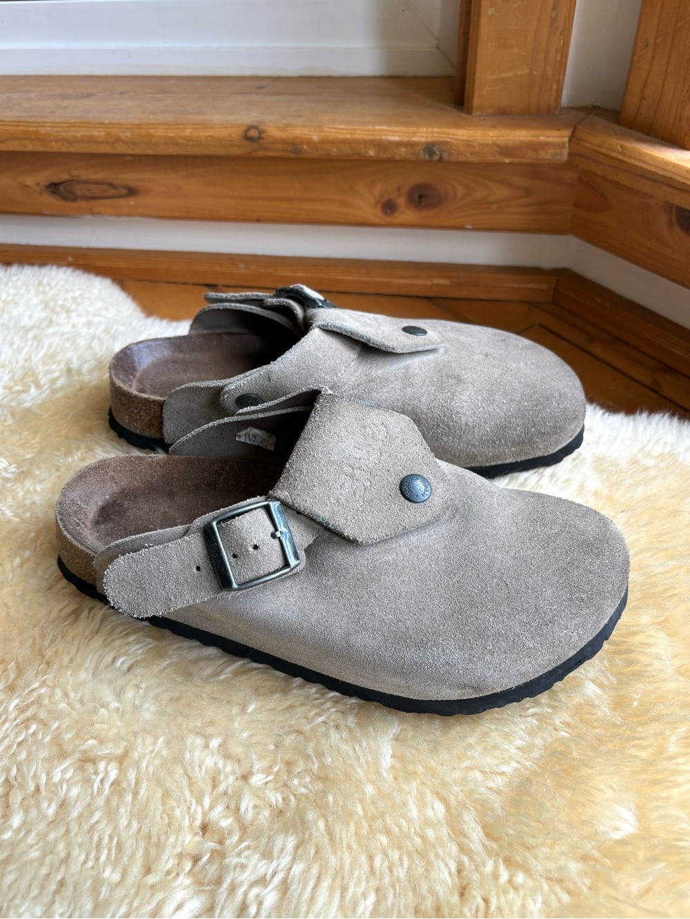 Birkis by Birkenstock Suede Clogs